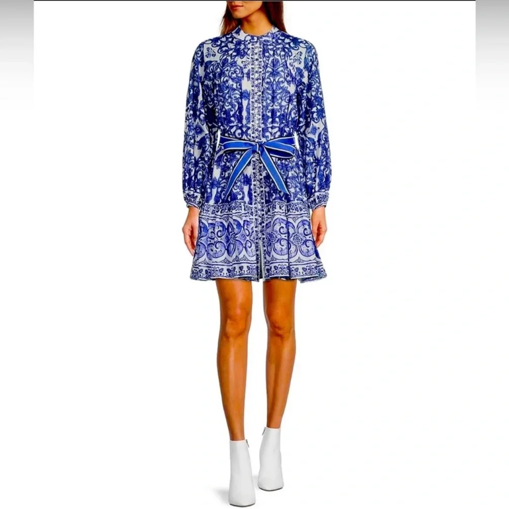 Antonio Melani Belted Dress - Picture 2 of 6